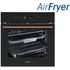 Kép 1/4 - NODOR - Beépíthető sütő NorChef MO-6800 CU fekete/réz AIR FRYER