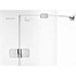 Kép 3/8 - RAVAK Brilliant BSD2-80 A-bal zuhanyajtó króm+transparent, (790-805)