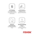 Kép 3/3 - RAVAK Blix II NBLRV2 80x80 zuhanykabin fekete+transparent