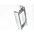 Kép 4/5 - RAVAK SMSRV4 80x80 króm+transparent