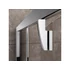 Kép 2/8 - RAVAK Pivot PSKK3 80x80 zuhanykabin fekete+transparent