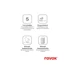Kép 8/8 - RAVAK Pivot PSKK3 90x90 zuhanykabin fehér/króm+transparent