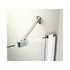 Kép 2/6 - RAVAK Chrome CSKK4-80 zuhanykabin fehér+transparent
