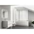 Kép 4/4 - RAVAK Chrome akrilkád 170x75 hófehér