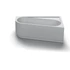 Kép 4/7 - RAVAK Chrome akrilkád 170x105 jobbos, fehér