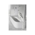 Kép 4/5 - RAVAK Chrome akrilkád 160x105 balos, fehér