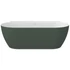 Kép 2/5 - RAVAK Vana Freedom Wall II Tec 170x87, akrilkád, Grey Green/fehér, fehér túlfolyóval