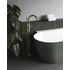 Kép 4/5 - RAVAK Vana Freedom Wall II Tec 170x87, akrilkád, Grey Green/fehér, fehér túlfolyóval