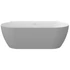 Kép 3/5 - RAVAK Vana Freedom Wall II Tec 170x87, akrilkád, Smoke Grey/fehér, fehér túlfolyóval