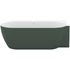 Kép 3/5 - RAVAK Vana Freedom Corner II Tec 175x86 jobb, akrilkád, Grey Green/fehér, fehér túlfolyóval