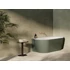 Kép 1/4 - RAVAK Vana Freedom Corner II Tec 175x86 jobb, akrilkád, Grey Green/fehér, fehér túlfolyóval