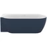 Kép 2/4 - RAVAK Vana Freedom Corner II Tec 175x86 bal, akrilkád, Deepsea Blue/fehér, fehér túlfolyóval