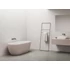 Kép 1/4 - RAVAK Freedom O Tec 170x77 akrilkád, Alabaster Pink/fehér szabadonálló, fehér lefolyóval