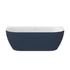 Kép 3/5 - RAVAK Freedom Wall Tec 170x87, akrilkád, Deepsea Blue/fehér, fehér lefolyó
