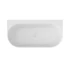 Kép 4/5 - RAVAK Freedom Wall Tec 170x87, akrilkád, Smoke Grey/fehér, fehér lefolyó