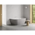 Kép 1/5 - RAVAK Freedom Wall Tec 170x87, akrilkád, Smoke Grey/fehér, fehér lefolyó
