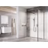 Kép 1/4 - RAVAK Walk-In Corner Szett 110x80, zuhanykabin fekete+transparent