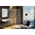 Kép 2/7 - RAVAK Walk-In Corner Szett 120x80, zuhanykabin krómhatású+transparent