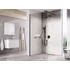 Kép 1/3 - RAVAK Walk-In Wall Szett 70, zuhanykabin fekete+transparent