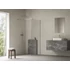 Kép 1/4 - RAVAK Walk-In Air Wall 100 zuhanyfal krómhatású+transparent