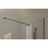 Kép 2/4 - RAVAK Walk-In Air Wall 110 zuhanyfal fekete+transparent