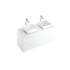 Kép 6/7 - RAVAK Comfort mosdópult 120 fehér (SD Comfort bútorhoz)
