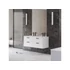 Kép 4/6 - RAVAK Chrome SD II 60 fehér, fekete fogantyúval 152 mm