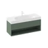 Kép 3/5 - RAVAK SD Lite 120 fürdőszobai szekrény mosdó alá Grey Green