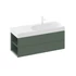 Kép 1/3 - RAVAK SD Lite 120 B fürdőszobai szekrény mosdó alá Grey Green