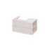 Kép 2/8 - RAVAK SD Lite 80 J fürdőszobai szekrény mosdó alá Alabaster Pink