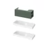 Kép 3/3 - RAVAK SD Lite 120 J fürdőszobai szekrény mosdó alá Grey Green