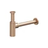 Kép 1/3 - RAVAK Krómozott teleszkópos mosdószifon Rose Gold Brushed