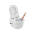 Kép 6/9 - RAVAK WC Uni Chrome RimOff bidé funkcióval, ülökével, fehér