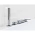 Kép 1/6 - RAVAK Chrome kádperemre szerelhető vízesés csaptelep CR 025.00CR, króm