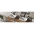 Kép 4/5 - RAVAK 10° Free álló mosdócsaptelep leeresztő nélkül, 333 mm TD F 015.20BL, fekete