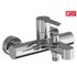 Kép 4/5 - RAVAK Puri kádcsaptelep váltóval 150 mm PU 022.01CR, króm