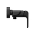 Kép 2/3 - RAVAK Flat zuhanycsaptelep 150 mm FL 032.20BL, fekete