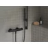 Kép 1/6 - RAVAK Puri termoszátos fali zuhanycsaptelep 150 mm PU 033.20BL, fekete