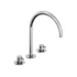 Kép 2/4 - RAVAK Espirit álló mosdócsaptelep, 3 furatos 270 mm leeresztő nélkül ES 018.00CR, Chrome