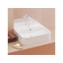 Kép 6/8 - RAVAK Espirit álló mosdócsaptelep BeCool 190 mm leeresztő nélkül ES 012.11WV, White Velvet
