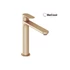 Kép 2/4 - RAVAK Eleganta álló mosdócsaptelep BeCool 220 mm leeresztő nélkül EL 014.61RGB, Rose Gold Brushed