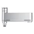 Kép 4/5 - RAVAK Chrome II kádcsaptelep szett nélkül CR II 022.00CR, króm