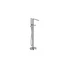 Kép 1/5 - RAVAK Chrome II padlón álló csaptelep zuhanyszettel (R-box nélkül), króm CR II 080.00CR.RB07A