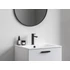 Kép 4/7 - RAVAK Chrome II mosdócsaptelep BeCool 175 mm lefolyó nélkül CR II 014.21BL, fekete