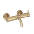 Kép 2/4 - RAVAK Espirit fali kádcsaptelep zuhanyszett nélkül ES 022.60GLB, Gold Brushed