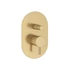 Kép 2/4 - RAVAK Espirit falba süllyesztet csaptelep, automatikus kétutas, belső egységgel ES 061.60GLB.O2, Gold Brushed