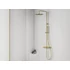 Kép 1/4 - RAVAK Espirit termosztátos zuhanyoszlop szettel ES 091.60GLB, Gold Brushed