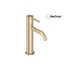 Kép 2/6 - RAVAK Espirit álló mosdócsaptelep BeCool 190 mm leeresztő nélkül ES 012.61GLB, Gold Brushed