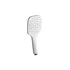 Kép 1/4 - RAVAK Kézizuhany Air, 3 funkciós 120mm 959.10CR/WH, króm/fehér