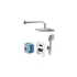 Kép 1/10 - RAVAK Classic falsík alatti zuhanyszett CL 091.00CR.O2.RB070, króm